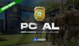 PC AL - Agente e Escrivão da Polícia Civil de Alagoas - GRATUITO