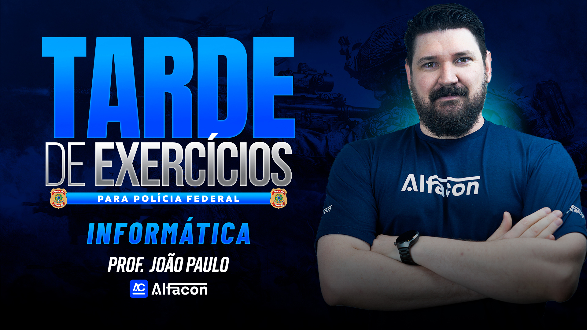 TARDE DE EXERCÍCIOS: PF ADM - Informática com João Paulo