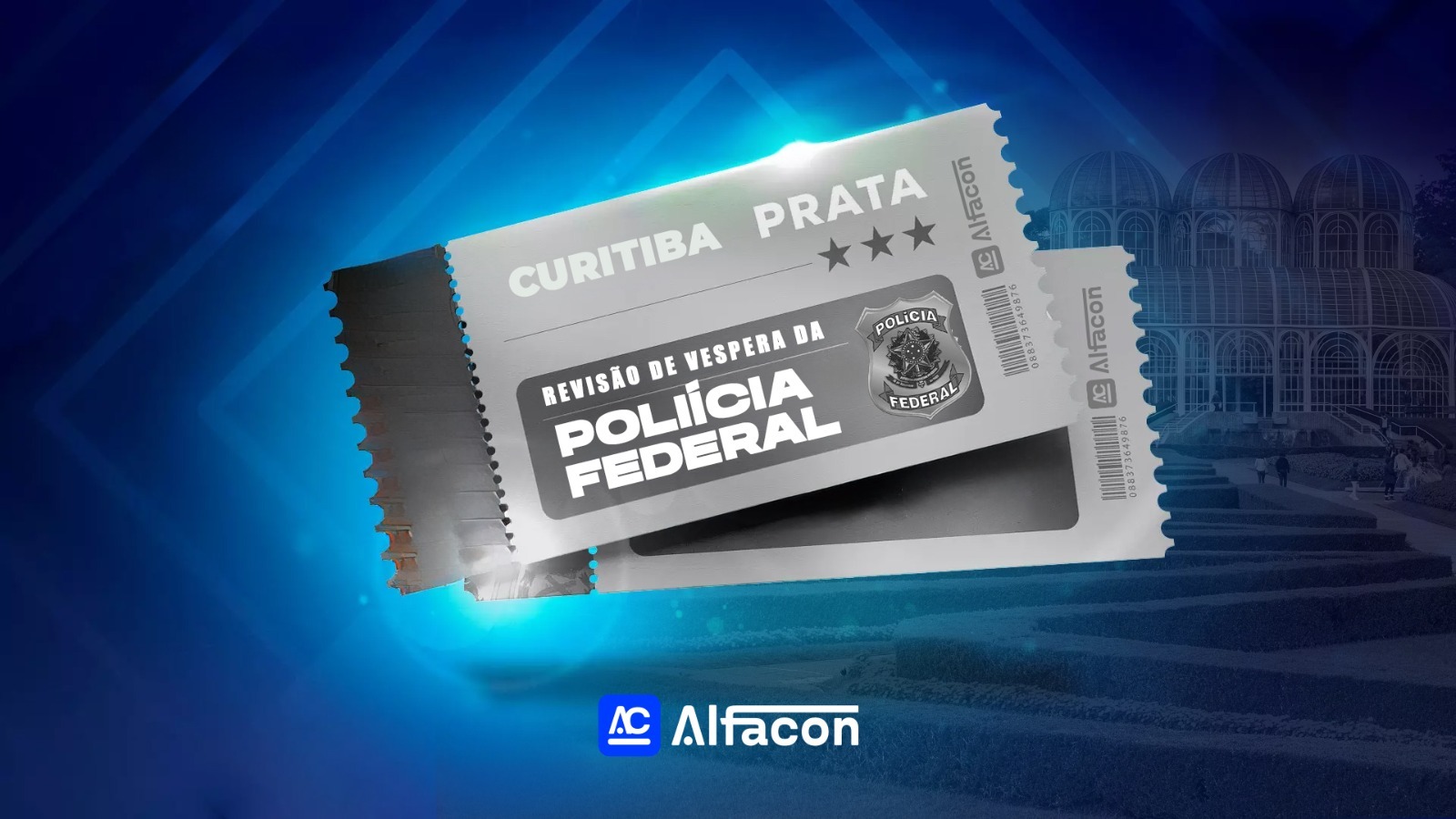 REVISÃO DE VESPERA DA POLÍCIA FEDERAL - CURITIBA - INGRESSO  PRATA