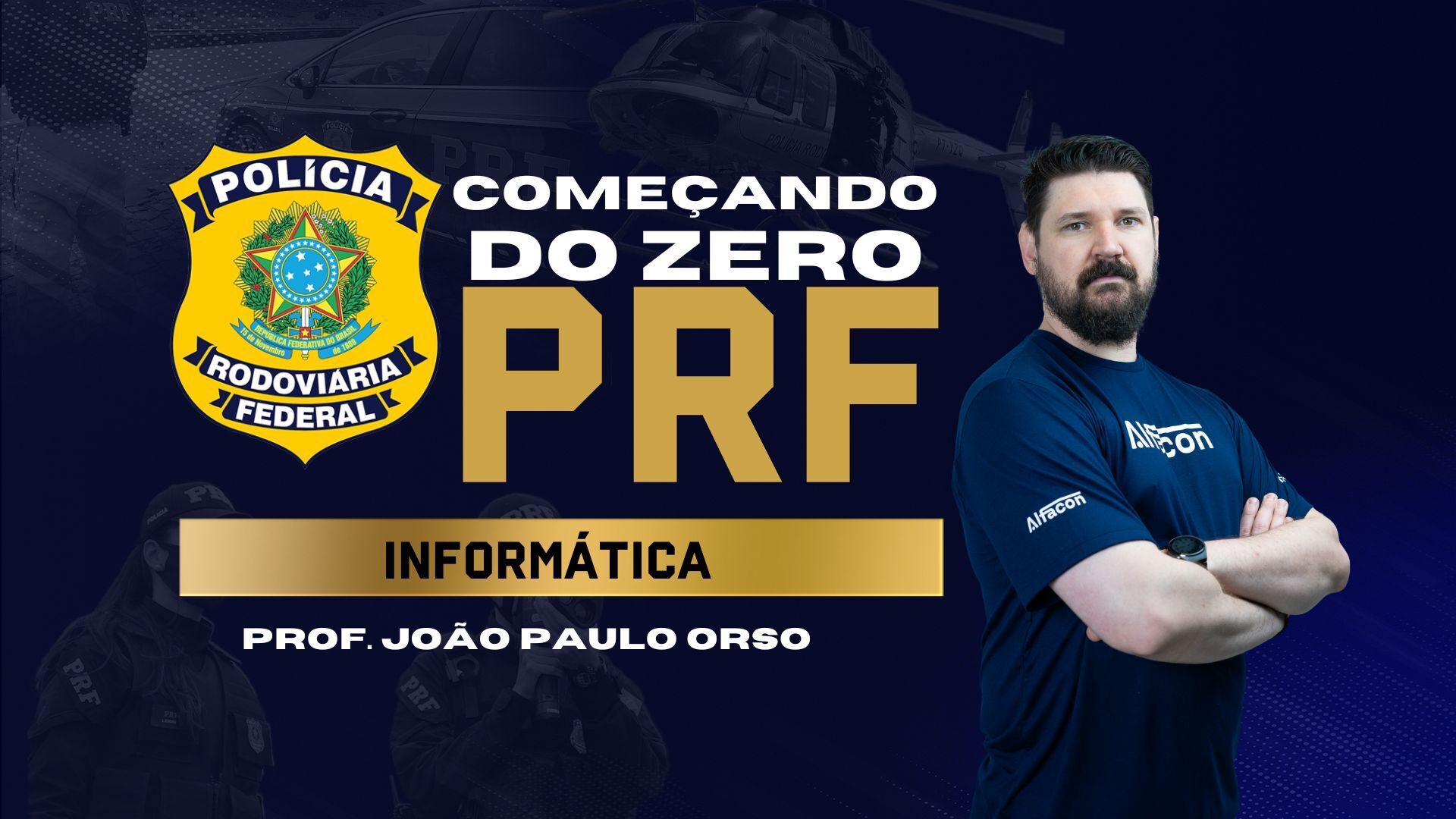 Concurso PRF Agente Administrativo começando do zero