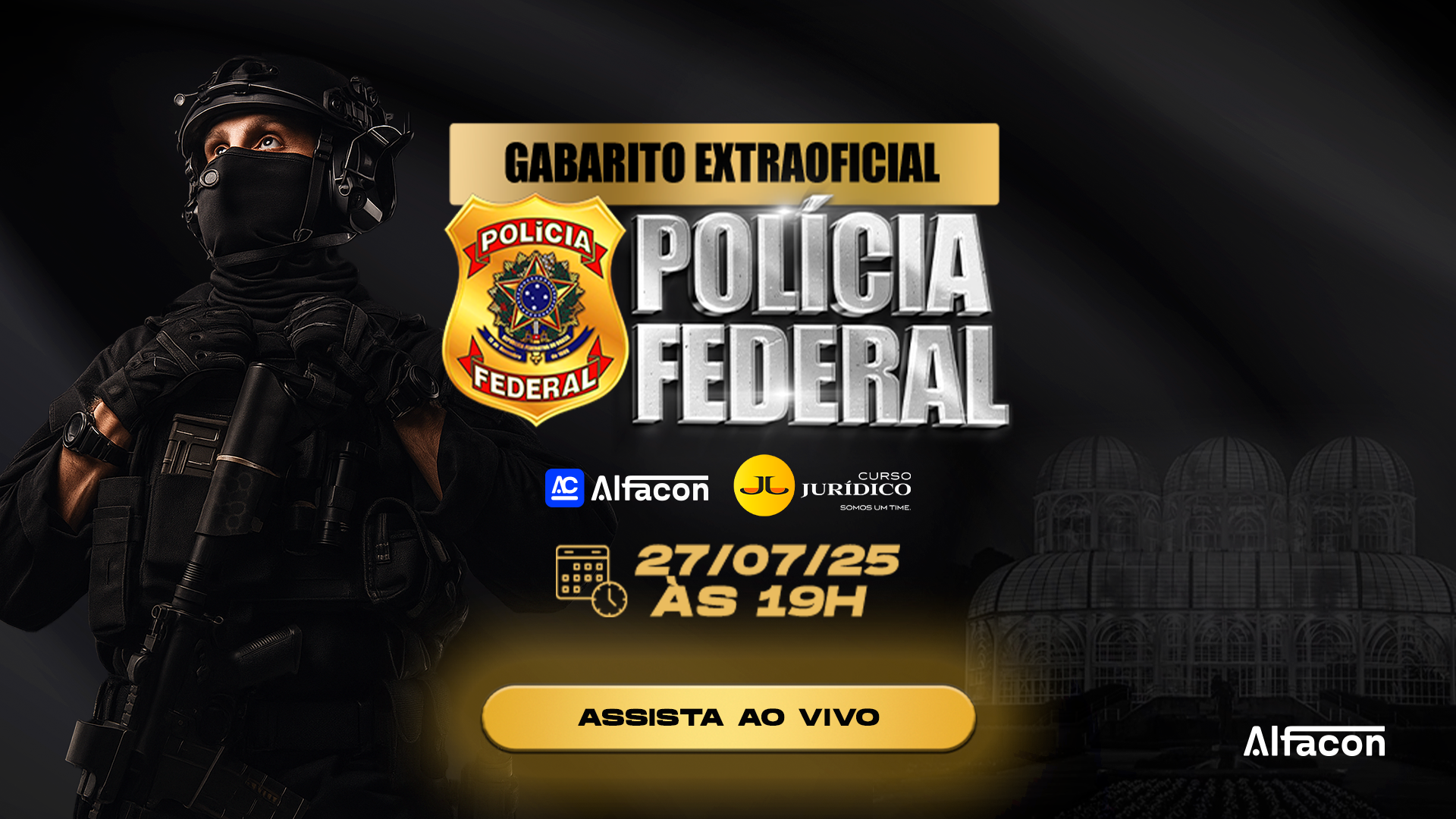 Gabarito Extraoficial PF 2025 - AlfaConcursos & Curso Jurídico