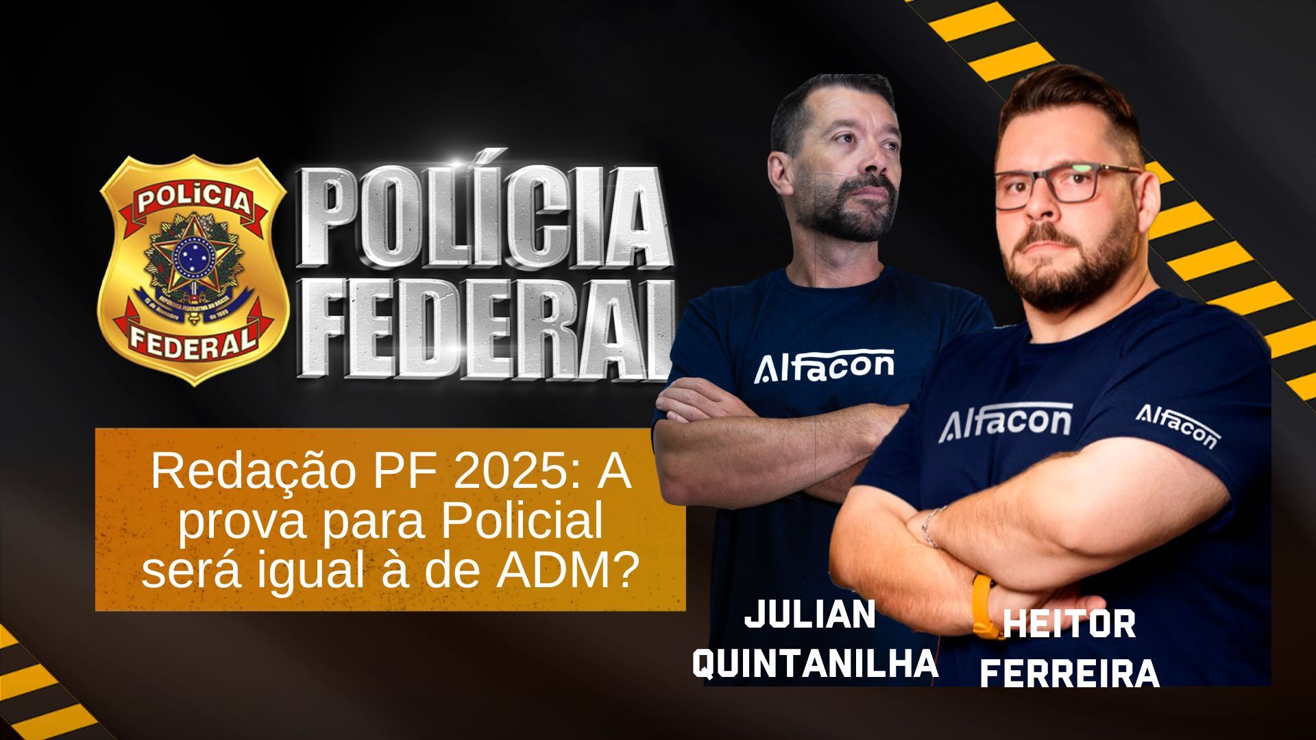 Redação PF 2025: A prova para Policial será igual à de ADM?