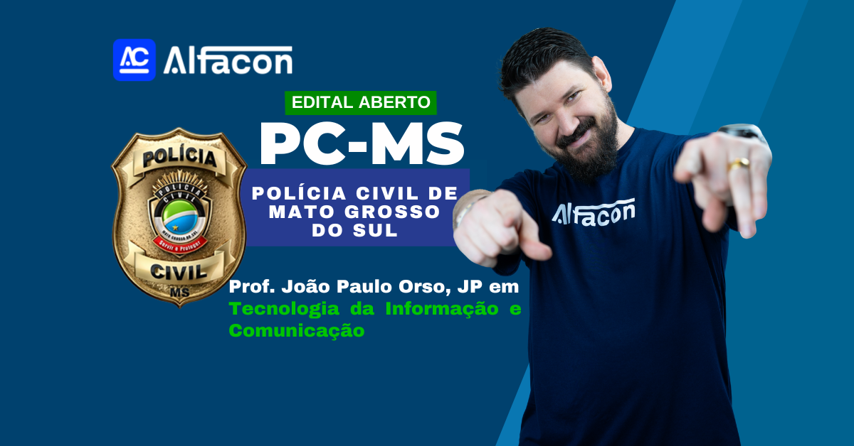 Concurso PC MS Aula de Tecnologia da Informação