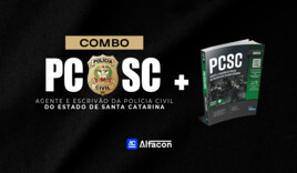 COMBO -  PC SC - Agente e Escrivão de Polícia Civil do Estado de Santa Catarina