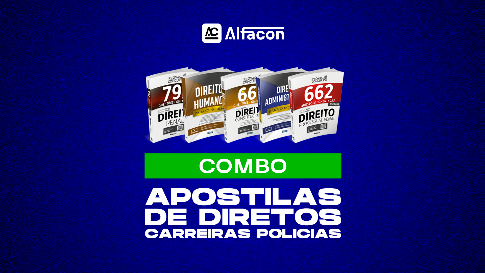 COMBO - Apostilas De Diretos Carreiras Policias