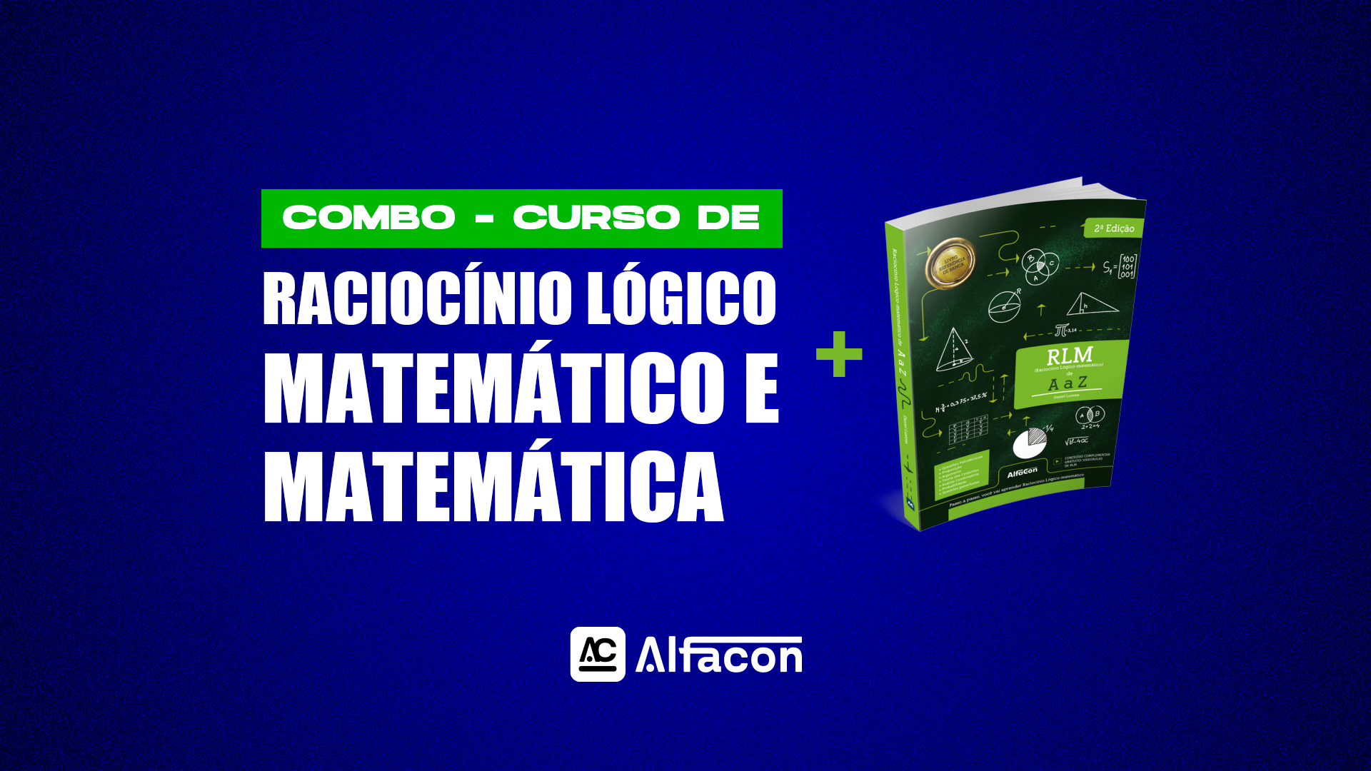 COMBO - Curso de Raciocínio Lógico Matemático e Matemática + Apostila