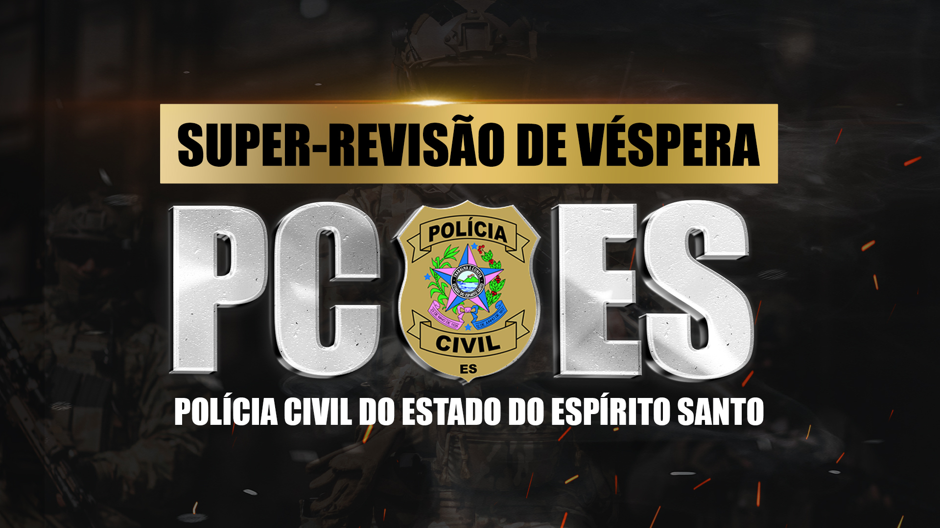 Super Revisão PC ES 2025: Dicas de Prova, Redação e Aulas Completas com os Melhores Professores do AlfaCon