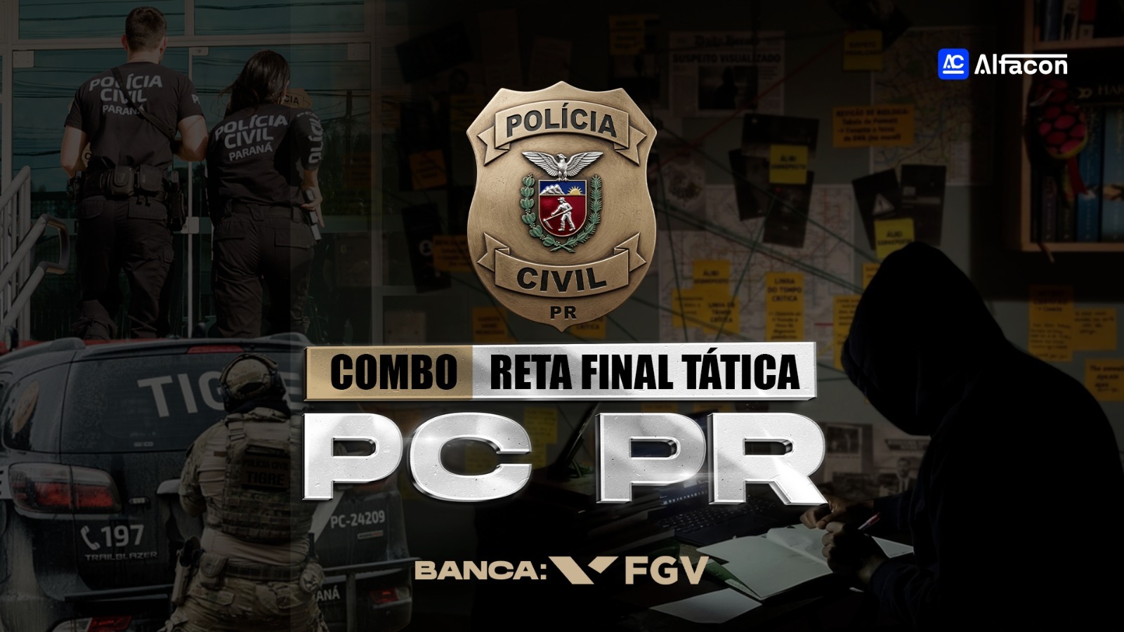 COMBO - RETA FINAL - GUIA TÁTICO PCPR PRÉ E PÓS-EDITAL