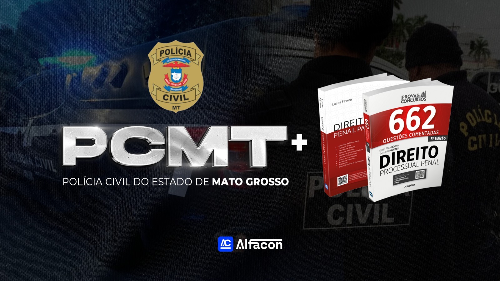 COMBO PC MT - Escrivão e Investigador de Polícia Civil do Estado do Mato Grosso