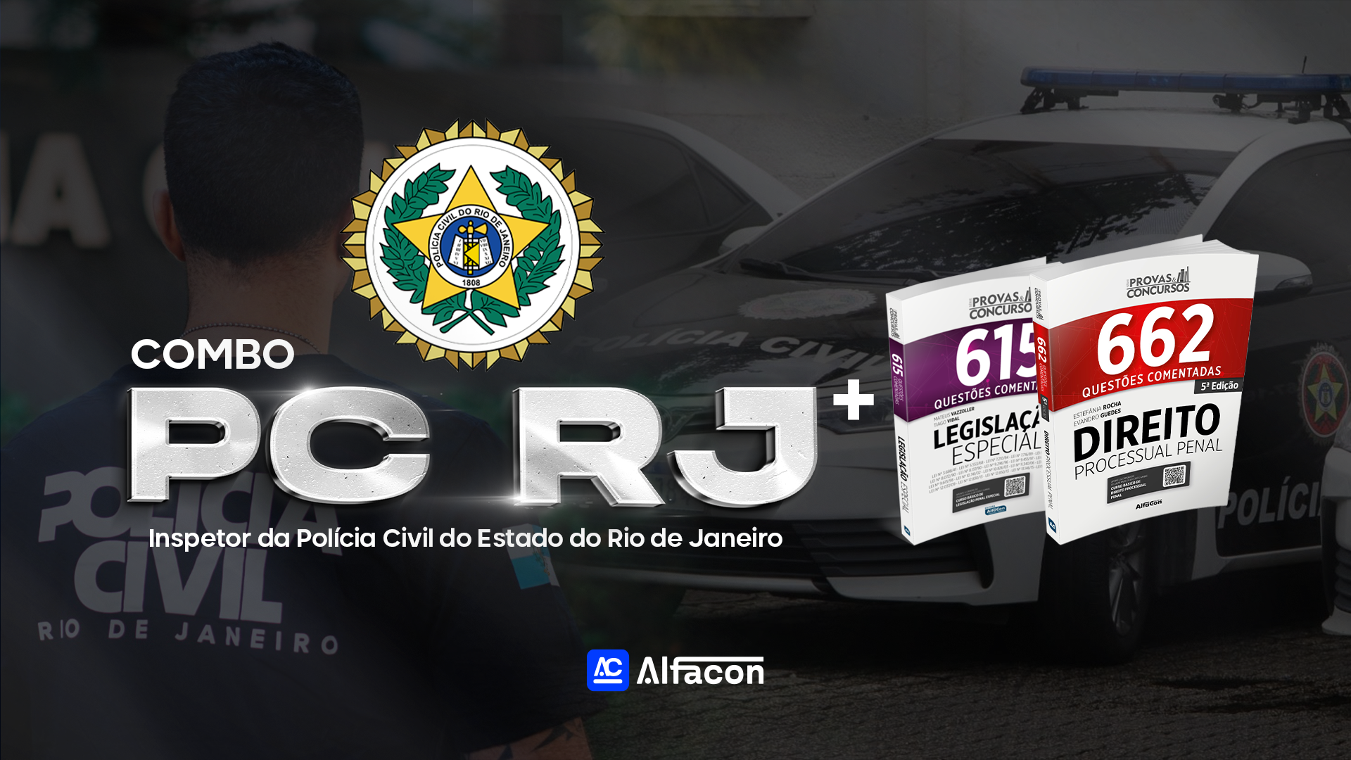 COMBO + PC RJ Papiloscopista da Polícia Civil do Estado do Rio de Janeiro