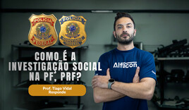 Como é a Investigação Social na PF e PRF? | Prof. Tiago Vidal