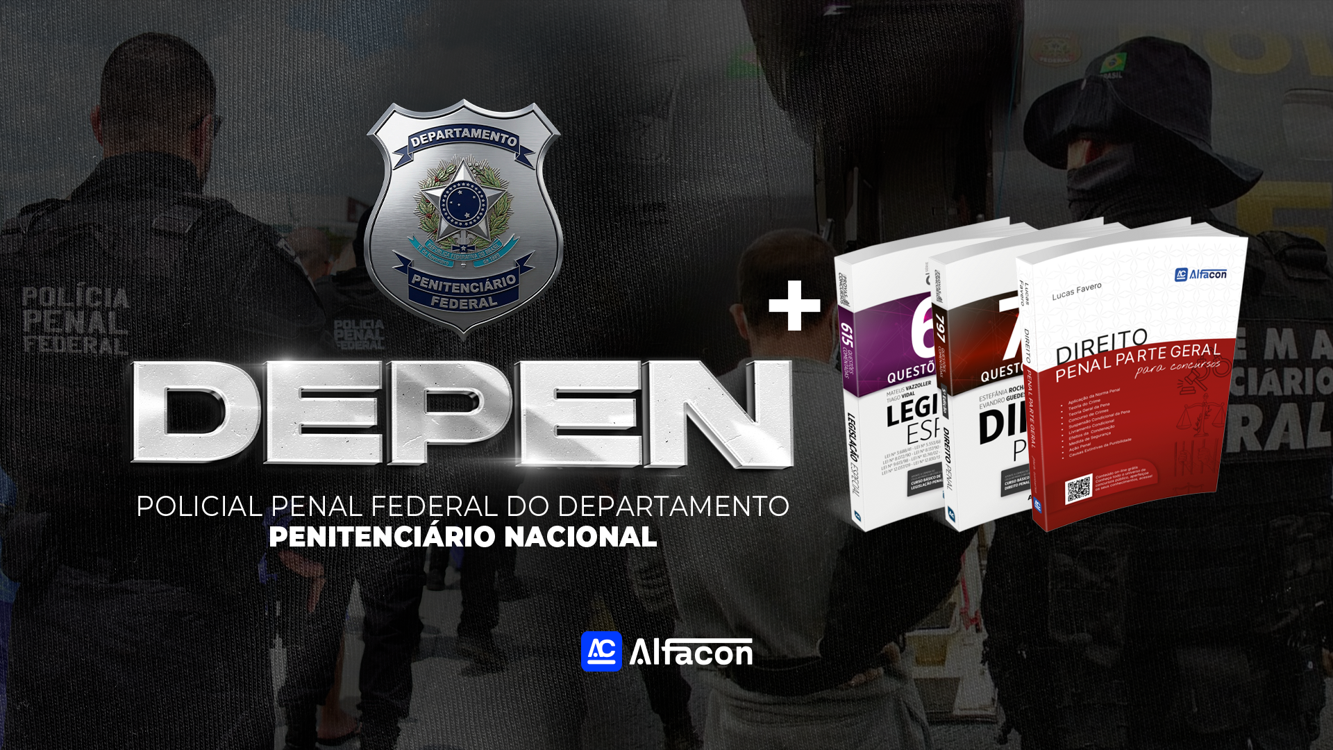 COMBO - DEPEN - Policial Penal Federal do Departamento Penitenciário Nacional + Apostila