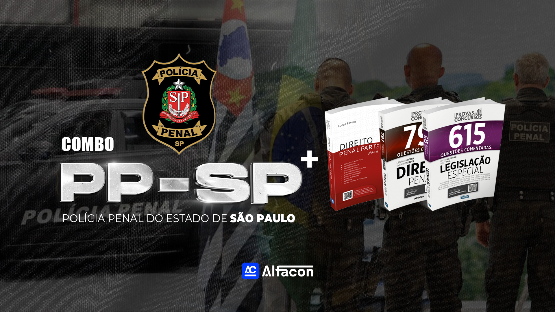 COMBO - PP SP - Polícia Penal do Estado de São Paulo + Apostilas