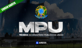 CURSO GRATUITO - MPU Técnico do Ministério Público da União
