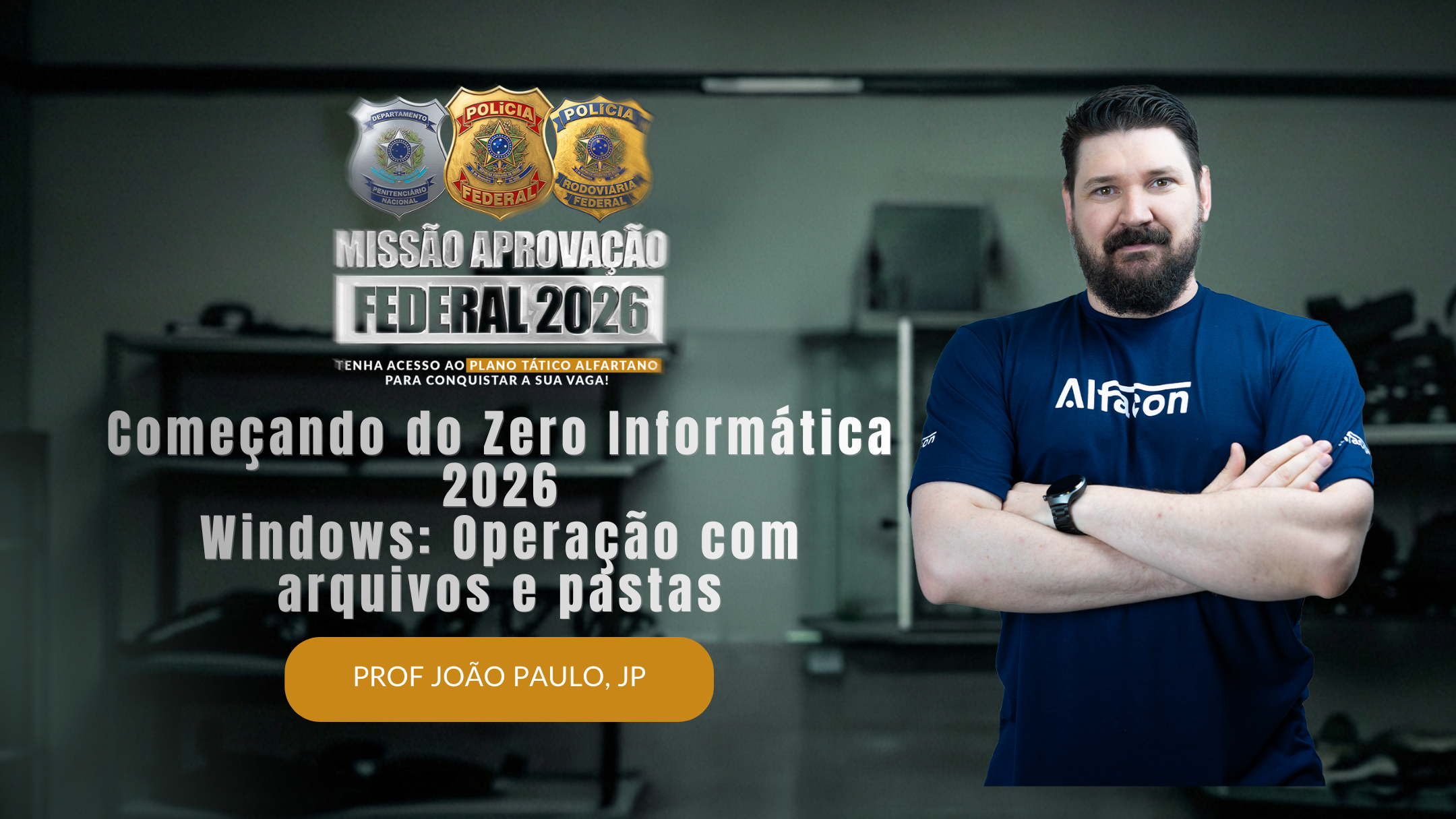 Começando do Zero em Informática para Concursos Públicos | Prof. João Paulo Orso Aula 04 Windows