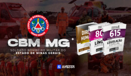 COMBO - CBM MG Soldado Bombeiro Militar do Estado de Minas Gerais + Apostilas