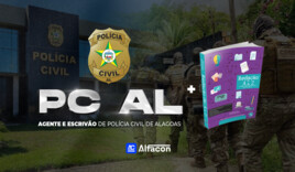 COMBO - PC AL - Agente e Escrivão de Polícia Civil de Alagoas + Apostilas de Redação
