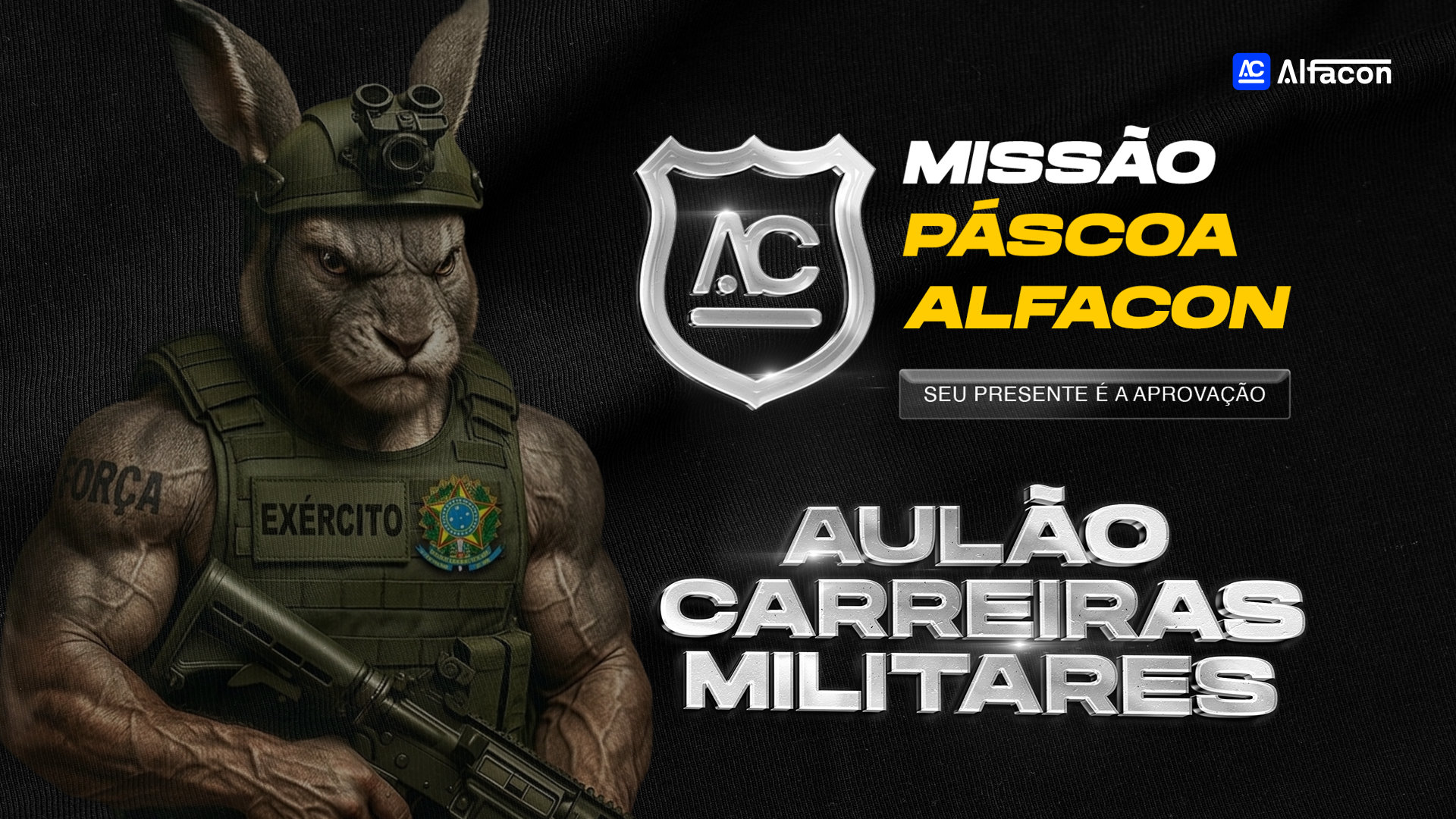 Missão Páscoa ESA: Carreira Militar | 8h de Aulas Gratuitas