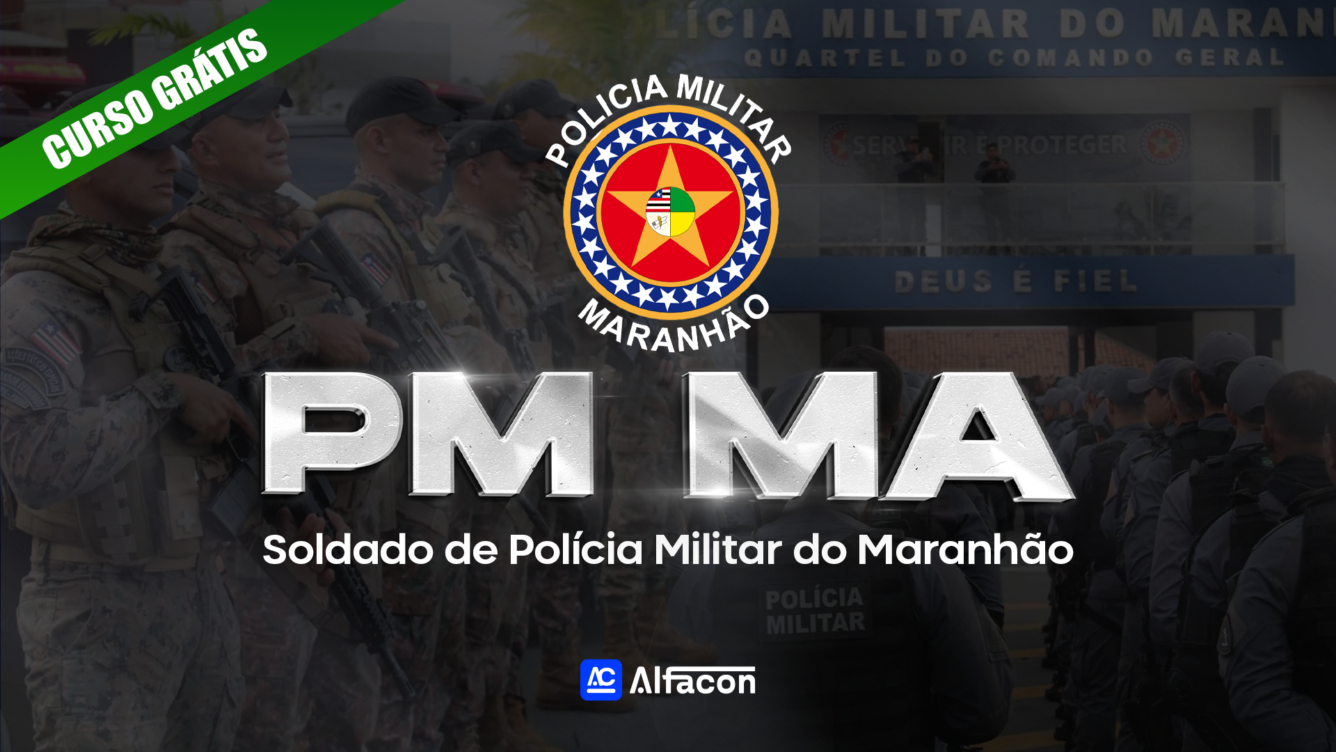 PM MA - Soldado de Polícia Militar do Maranhão - Gratuito