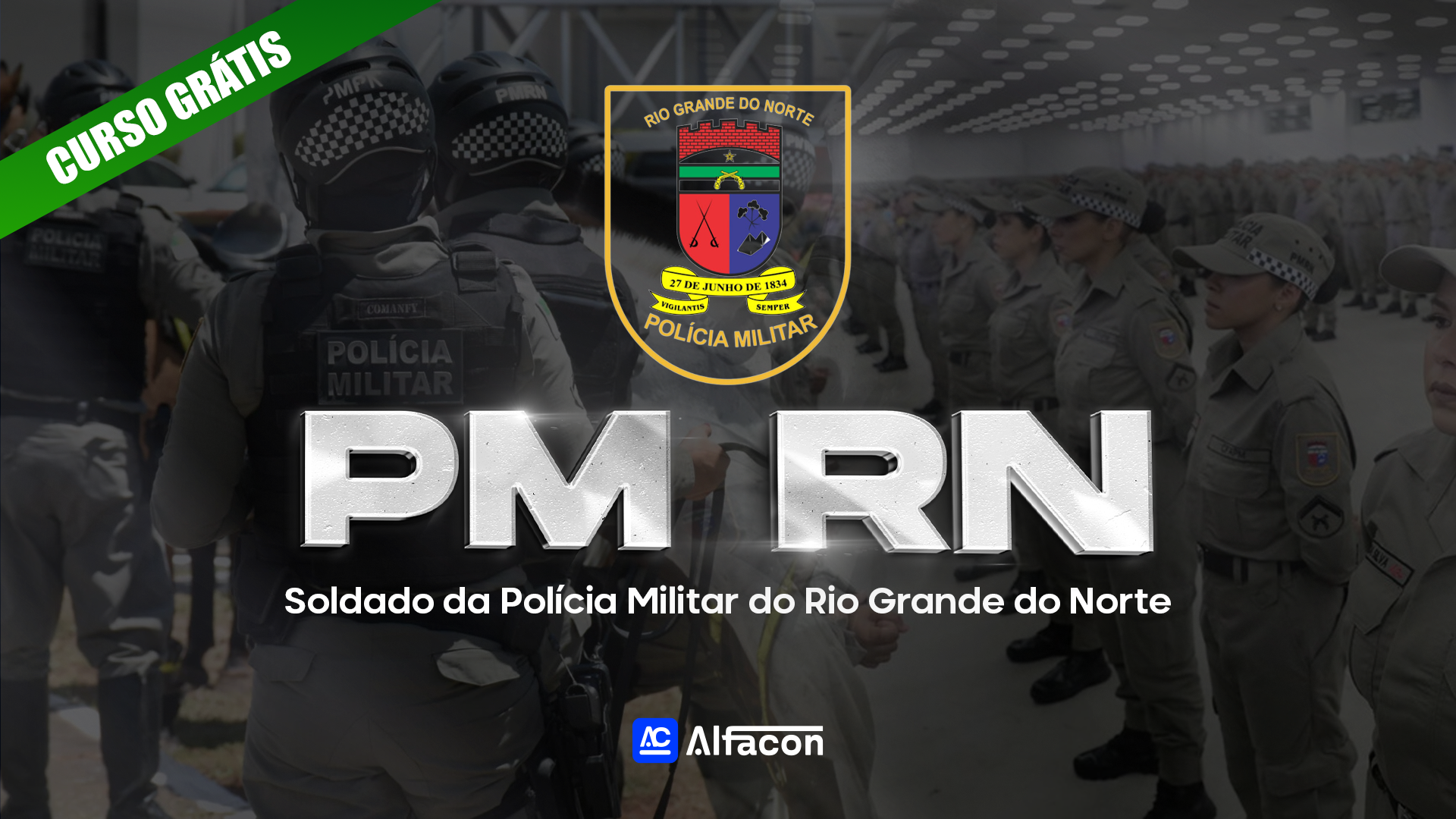 PM RN - Soldado de Polícia Militar - Gratuito