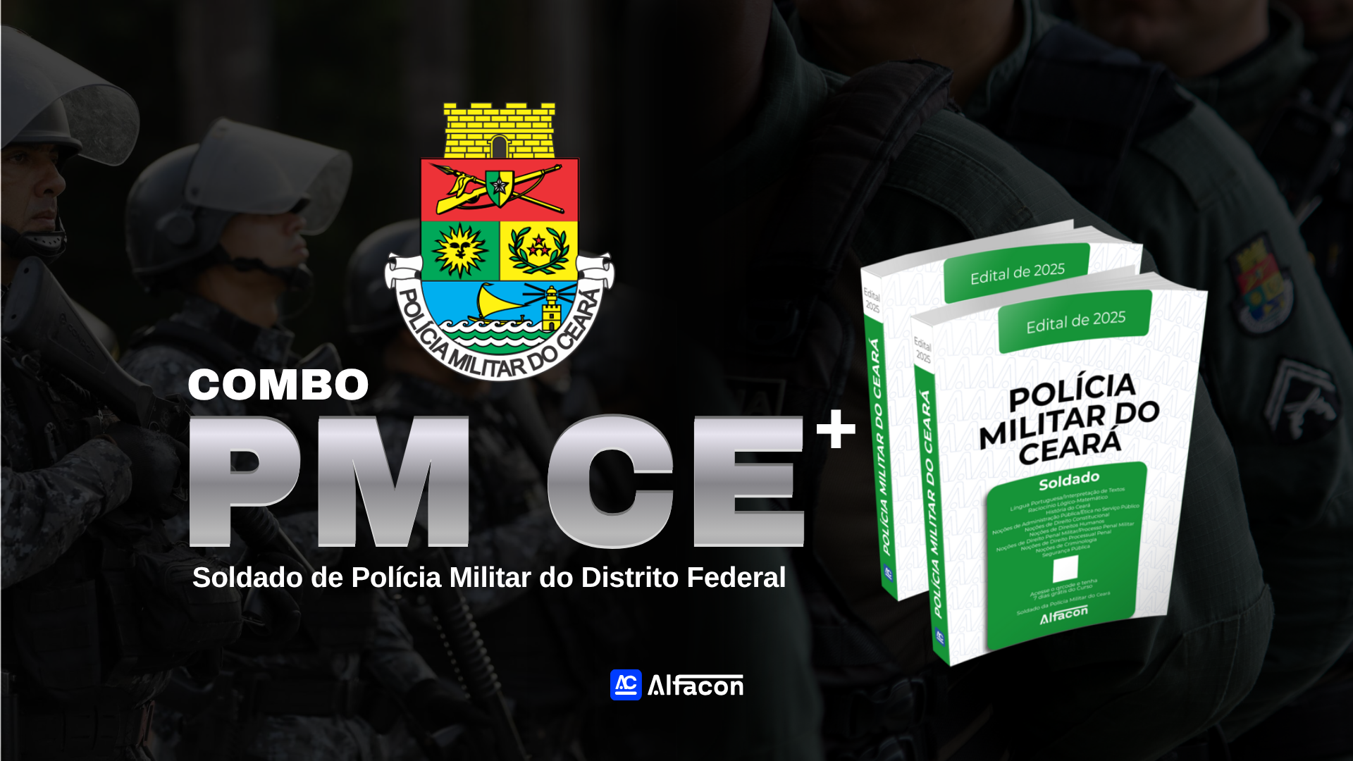 COMBO - PM CE - Soldado da Polícia Militar do Ceará