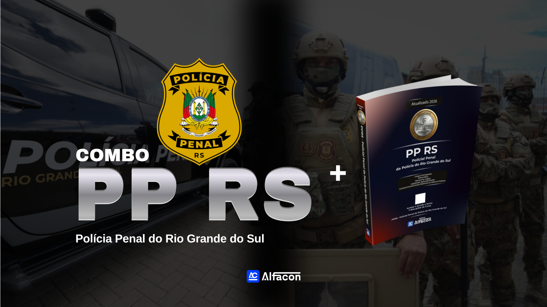 COMBO - PP RS - Polícia Penal do Rio Grande do Sul + Apostilas