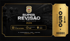 Revisão de Véspera PC PR Agente - Cascavel/PR - INGRESSO OURO