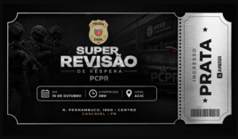 Revisão de Véspera PC PR - Cascavel/PR 2° Lote: INGRESSO PRATA