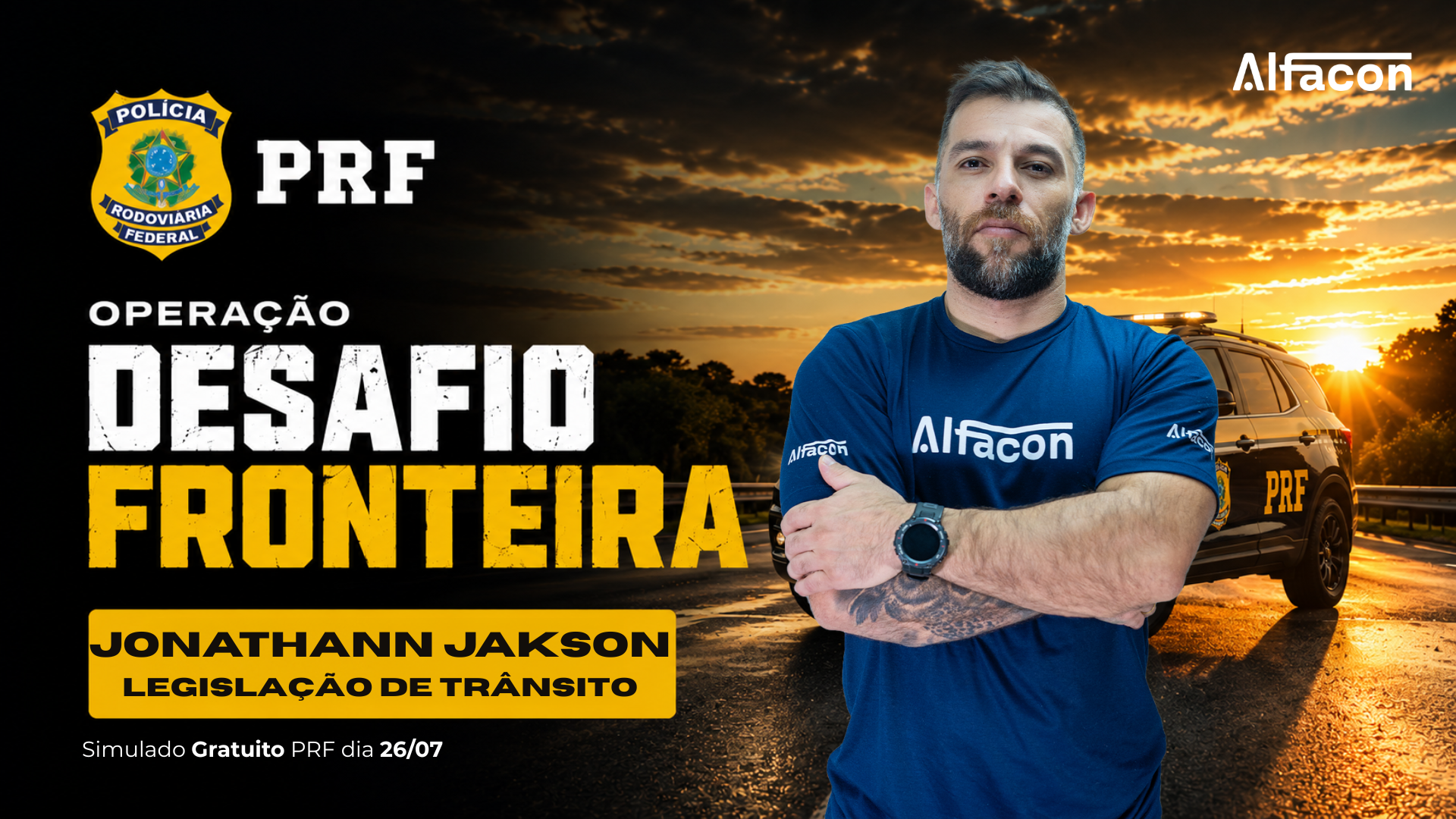 Trânsito PRF: Aula 5 | Operação Desafio Fronteira Prof  Jonathann Jakson