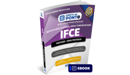 IFCE - Instituto Federal de Educação, Ciência e Tecnologia do Ceará - Professor - Língua Portuguesa - Ebook