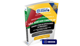 Comum a todas as especialidades de Professor II - Prefeitura de São José dos Campos - Ebook