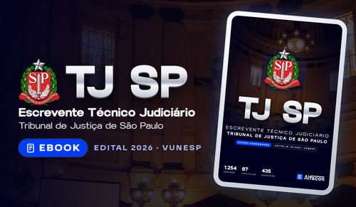 Miniatura ebook tjsp escrevente 2026