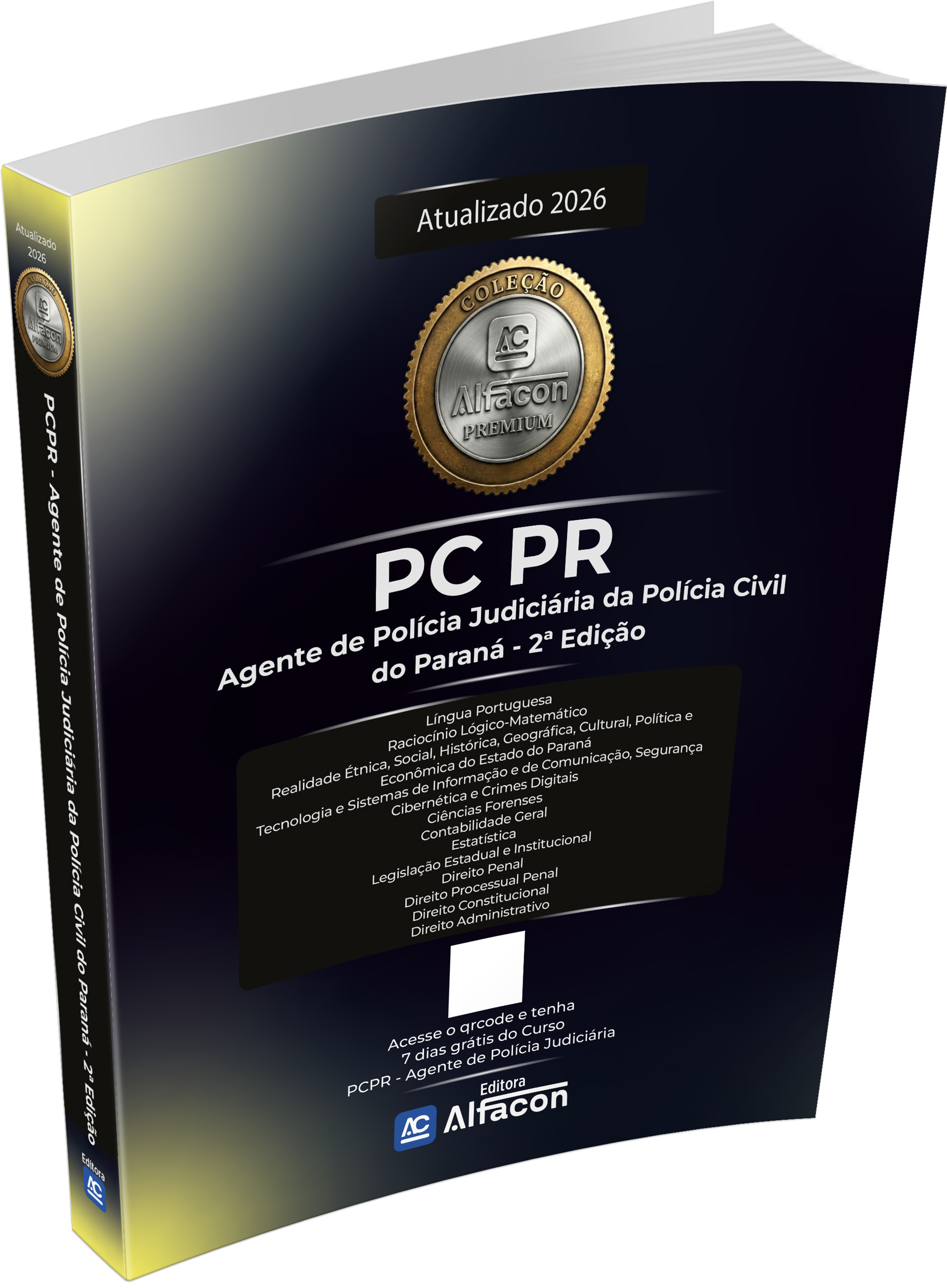 PCPR - Agente de Polícia Judiciária da Polícia Civil do Paraná - 2ª Edição - vol 1 e vol 2