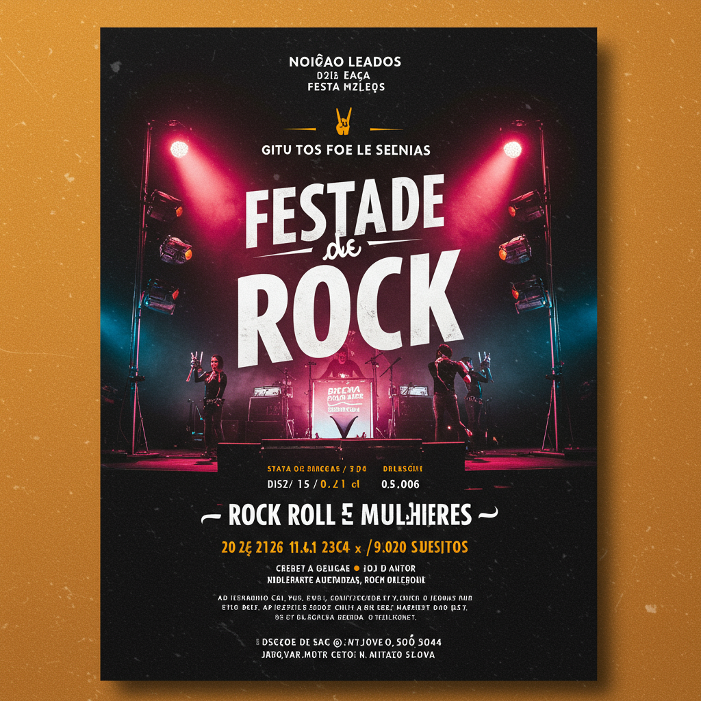 Capa do evento Festa de Rock