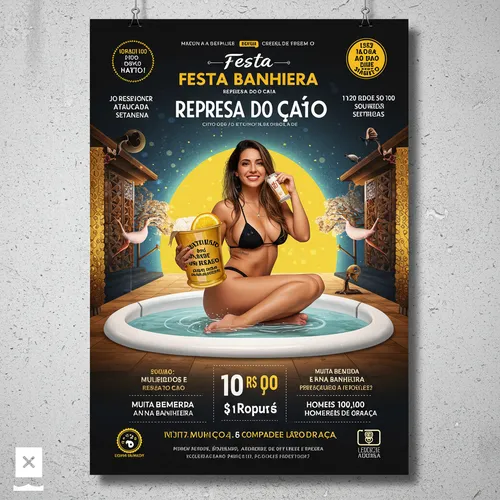 Imagem do evento Festa Banheira Represa do Caio