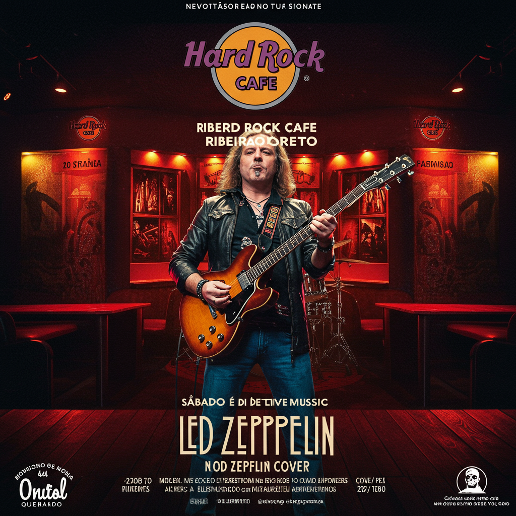 Capa do evento Hard Rock Cafe Ribeirão Preto