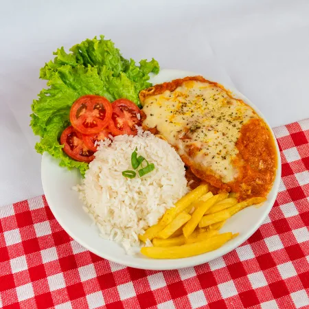 Tilápia à parmegiana