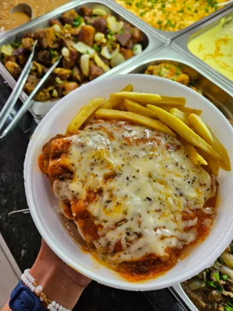 FRANGO À PARMEGIANA