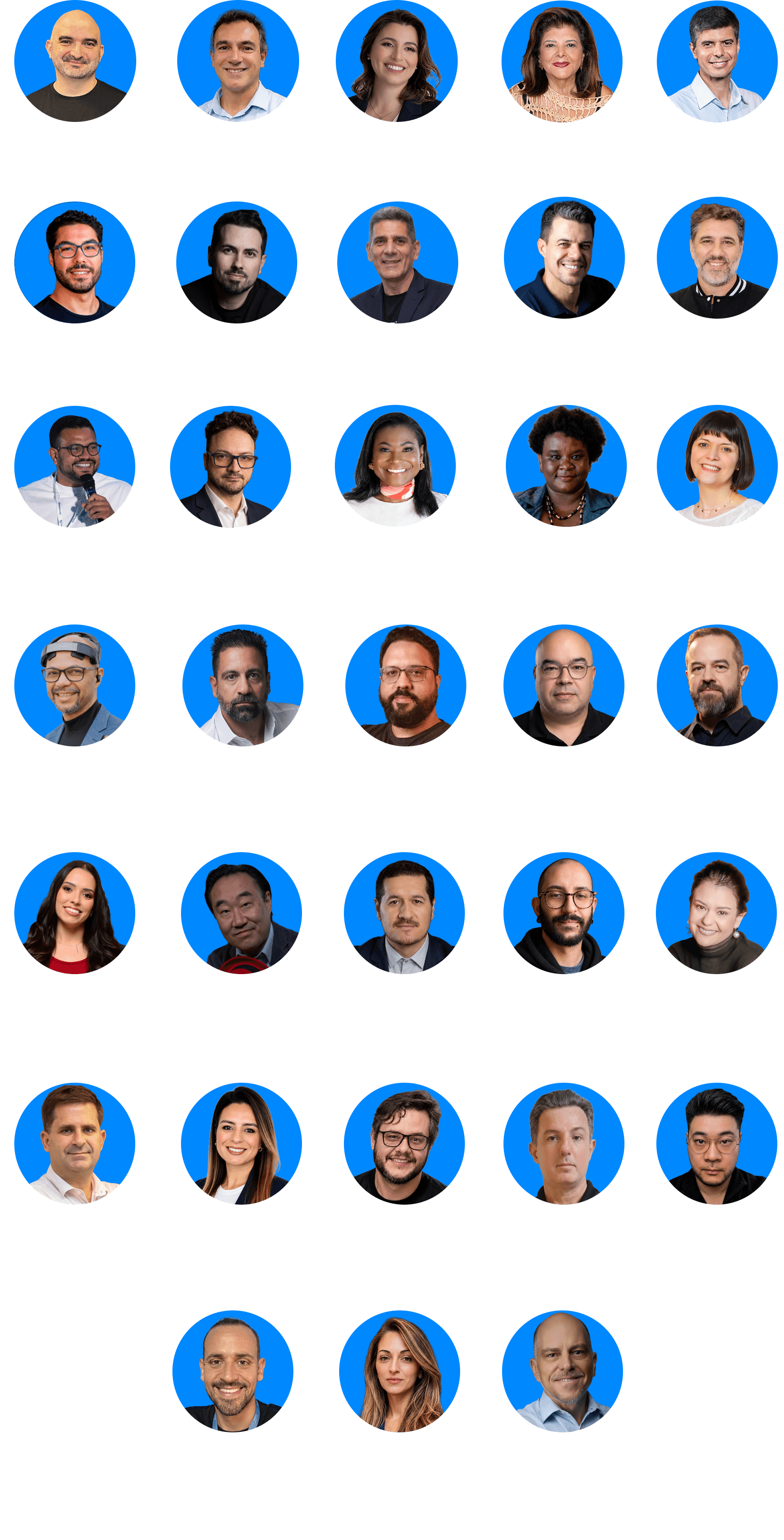 Quem fará o futuro acontecer no palco: