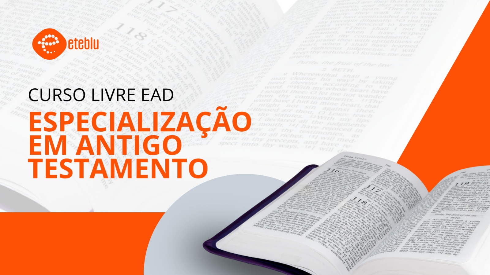 Capa do curso Especialização em Antigo Testamento