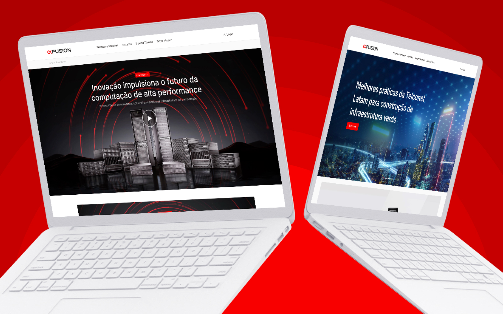 XFusion Brasil: plataforma B2B completa + portal de parceiros construídos do zero