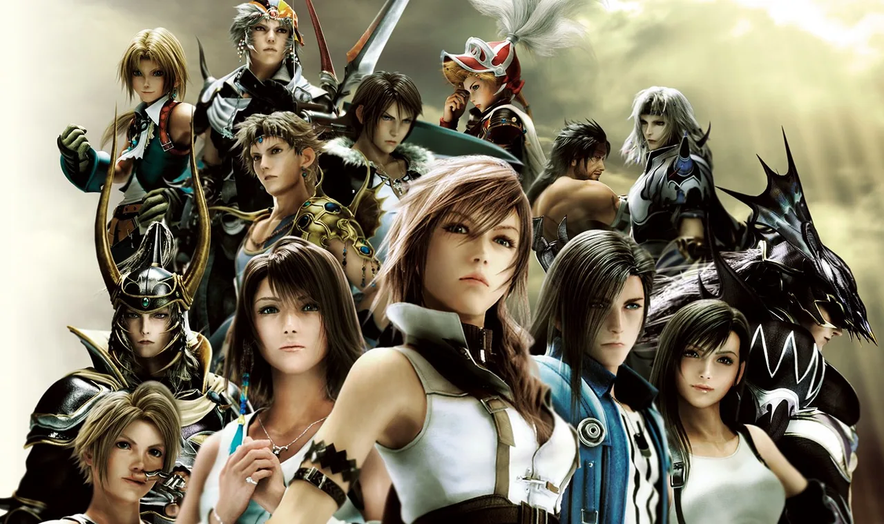 Capa de Dissidia 012: Final Fantasy