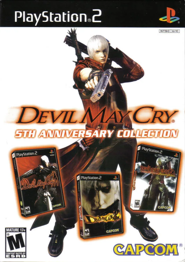 Capa de Devil May Cry: 5th Anniversary Collection