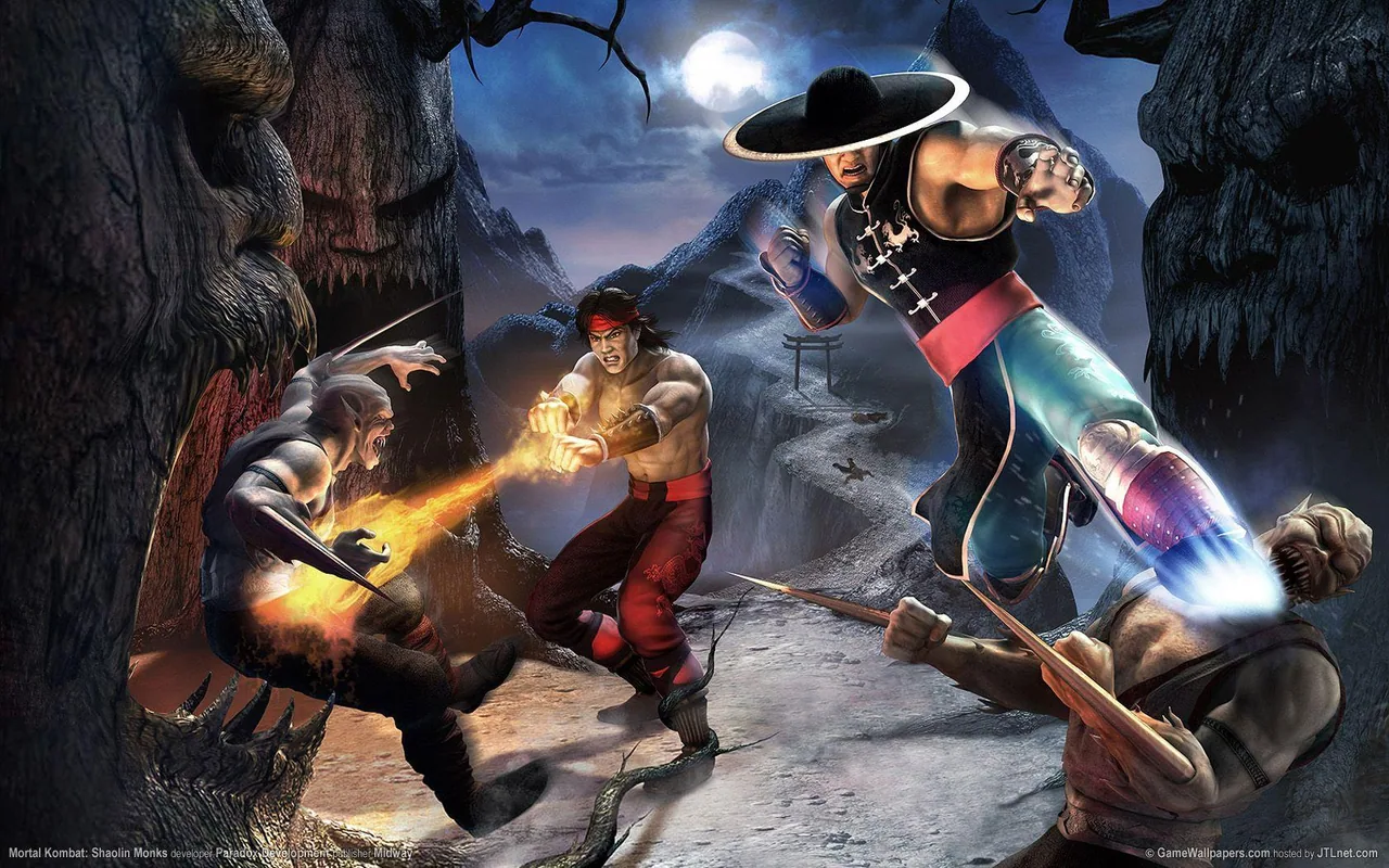 Capa de Mortal Kombat: Shaolin Monks